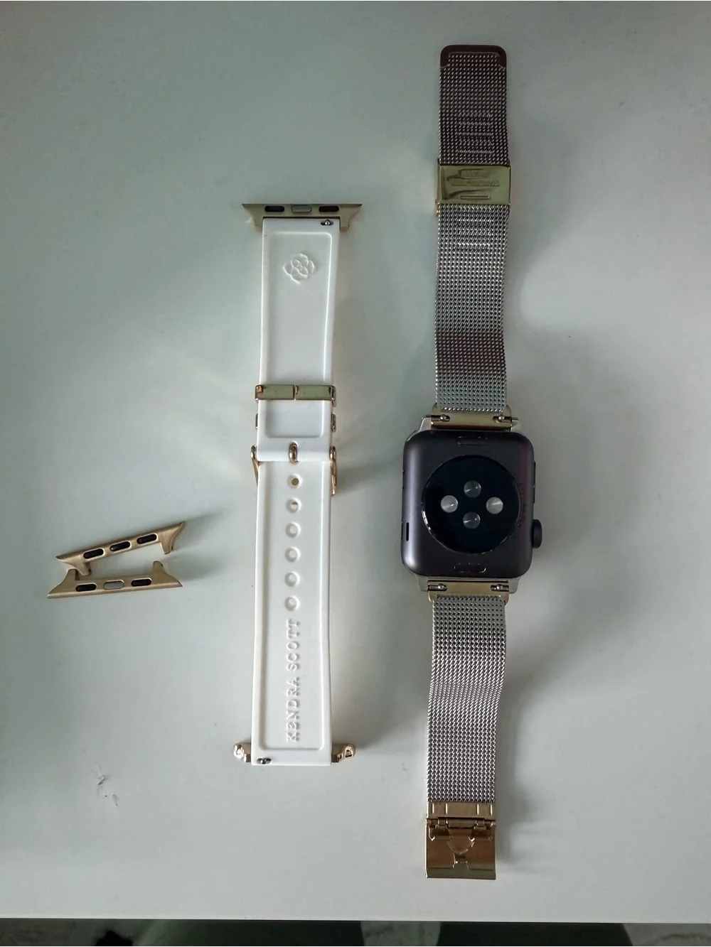Kendra Scott Mia and Filigree Watch Band Gift Set in Two Tone Stainless Steel